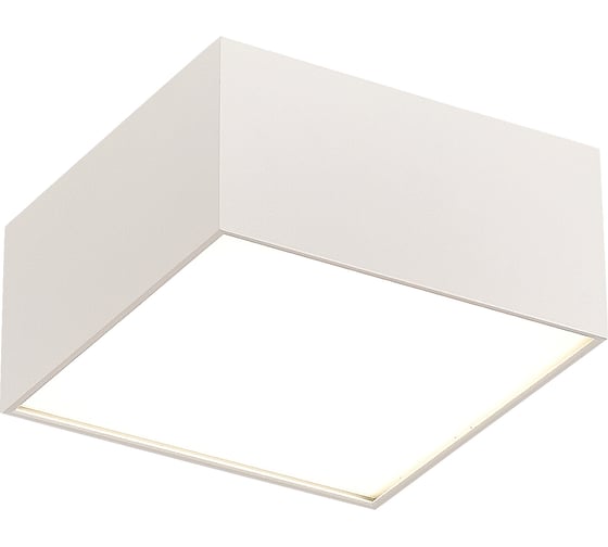 Светильник потолочный ST LUCE белый LED 1*12W 4000K 1080Lm Ra>90 120о IP20 L120xW120xH55 180-240V ST608.542.12