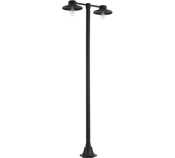 Светильник уличный напольный ST LUCE темно-серый E27 2*60W SL9542.705.02 1