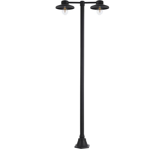Светильник уличный напольный ST LUCE темно-серый E27 2*60W SL9542.705.02