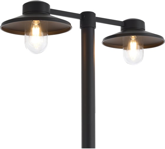 Светильник уличный напольный ST LUCE темно-серый E27 2*60W SL9542.705.02