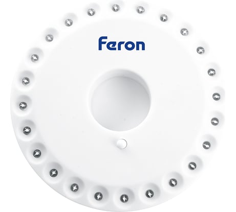 Кемпинговый фонарь FERON TH2501 с карабином, NLO-24 на батарейках 4xAA 41684