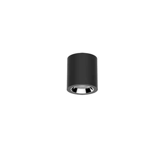 Светодиодный светильник VARTON DL-02 Tube накладной 160x150 мм 12 Вт 4000 K 35 RAL9005 черный муар V1-R0-90114-20000-2001240