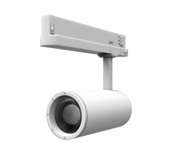 Светодиодный светильник VARTON трек TT-Zoom 20 Вт, 4000 K, 225x173x70 мм, угол 20-55, белый матовый RAL9003 V1-R1-00598-90L43-2002040 1
