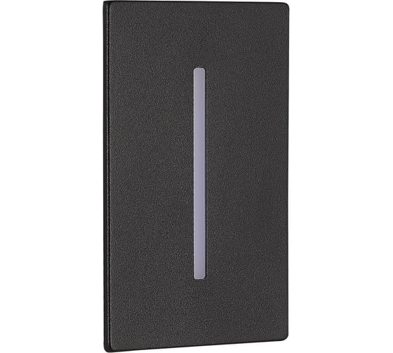 Встраиваемый уличный светильник ST LUCE ST-Luce черный, LED, 1*3W, 3000K, SL9519.408.01