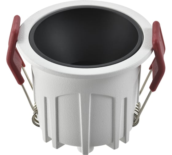 Светильник встраиваемый ST LUCE белый, LED, 1*10W, 60, IP20, D65xH52, 85-265V, в комплекте ST757.448.10R 1
