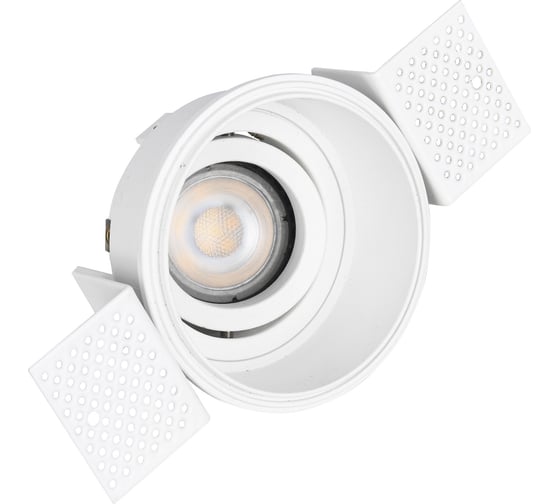 Светильник встраиваемый ST LUCE белый, GU10, 1*50W, IP20, D91,5xH5,2, 220V, без ламп ST262.508.01 1
