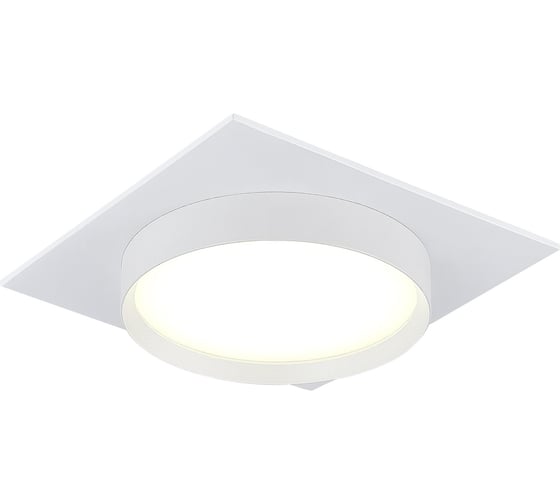 Светильник встраиваемый ST LUCE белый, GX53, 1*50W, IP20, L109xW109xH43, 220V, без ламп ST258.518.01