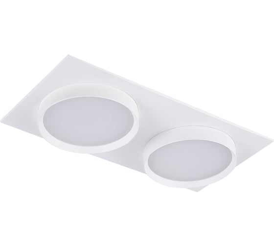 Светильник встраиваемый ST LUCE белый, GX53, 2*50W, IP20, L220xW109xH43, 220V, без ламп ST258.508.02