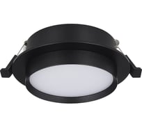 Светильник встраиваемый ST LUCE черный, GX53, 1*50W, IP20, D109xH43, 220V, без ламп ST258.408.01