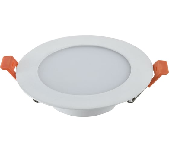 Светильник встраиваемый ST LUCE белый, LED, 1*10W, 3000K/4000K/6000K, 850Lm, Ra>90, 120, IP44, D110xH30, 85-265V ST212.518.10