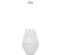 Светильник подвесной Evoluce белый/белый E27 1х40W SLE6025-513-01