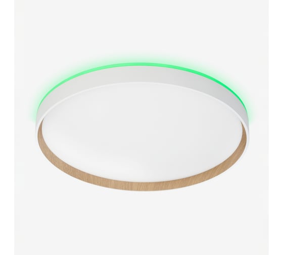Светильник с пультом Citilux ETALON LED RGB белый+бук CL750400R