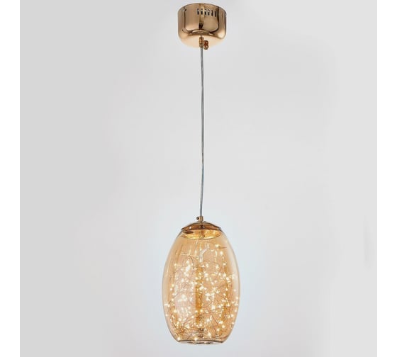 Светильник BayerLux 59922/1 LED 18Вт 3000К золото 17х17х30-110 см 4908754