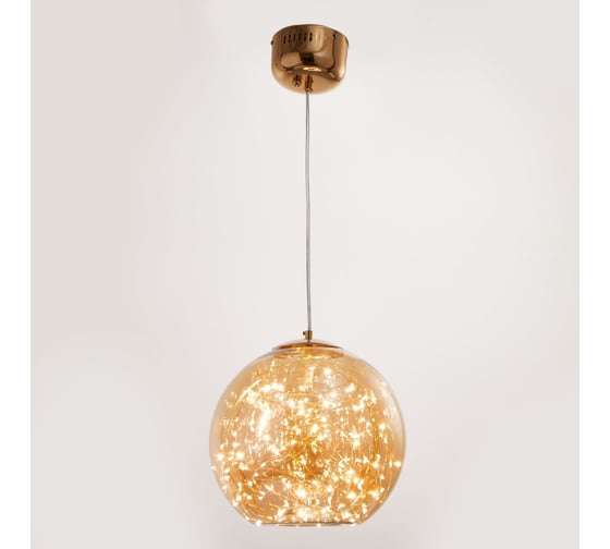 Светильник BayerLux 59920/1 LED 24Вт 3000К золото 28х28х28-108 см 4908752