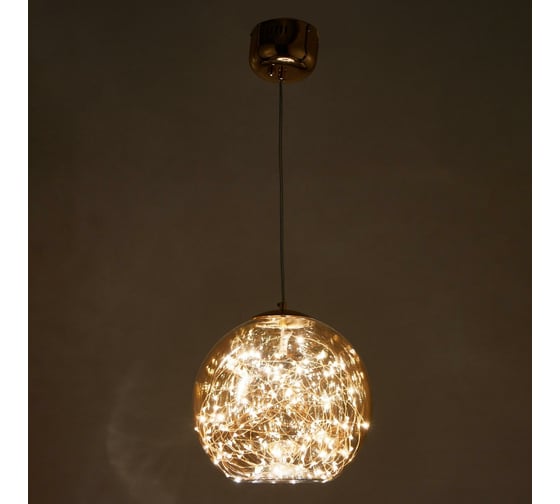 Светильник BayerLux 59920/1 LED 24Вт 3000К золото 28х28х28-108 см 4908752