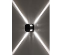 Светильник уличный настенный MAKSBRIGHT 2x5Вт, 4000K, IP65, черный, MB-EX-2S-CYL60-NW MB-EX-4-CROSS-NW