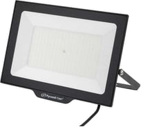 Прожектор светодиодный Русский Свет СДО FL 10 C 200W VW 865 BK CL LED 397x290x31.5мм 200Вт 6500К IP65 черный 15081023058