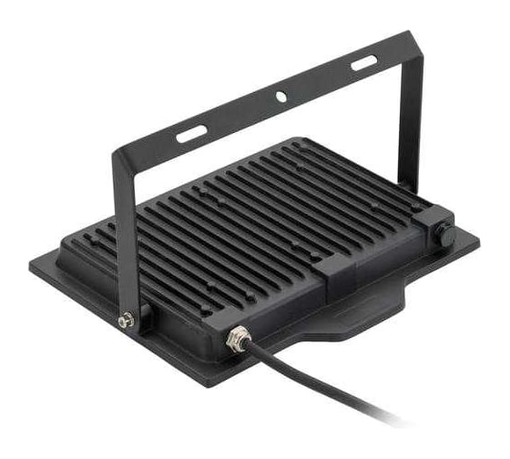 Прожектор светодиодный Русский Свет СДО FL 10 C 100W VW 865 BK CL LED 277x220x30мм 100Вт 6500К IP65 черный 15081023056
