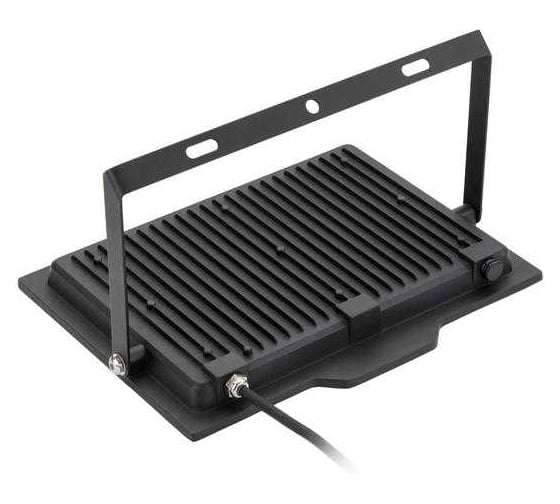 Прожектор светодиодный Русский Свет СДО FL 10 C 150W VW 865 BK CL LED 327x260x31.5мм 150Вт 6500К IP65 черный 15081023057