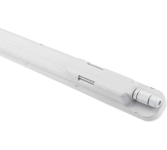 Светильник пылевлагозащищенный Русский Свет ДСП WP 02 C 36W OP 865 L1200 LED 1200x70x72мм 36Вт 6500К IP65 белый 15070223085