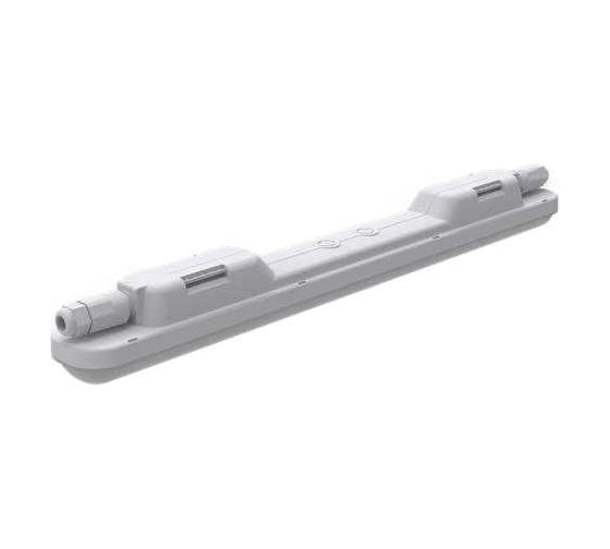 Светильник пылевлагозащищенный Русский Свет ДСП WP 02 C 18W OP 865 L600 LED 600x70x72мм 18Вт 6500К IP65 белый 15070223092