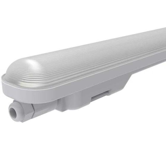 Светильник пылевлагозащищенный Русский Свет ДСП WP 02 C 18W OP 865 L600 LED 600x70x72мм 18Вт 6500К IP65 белый 15070223092