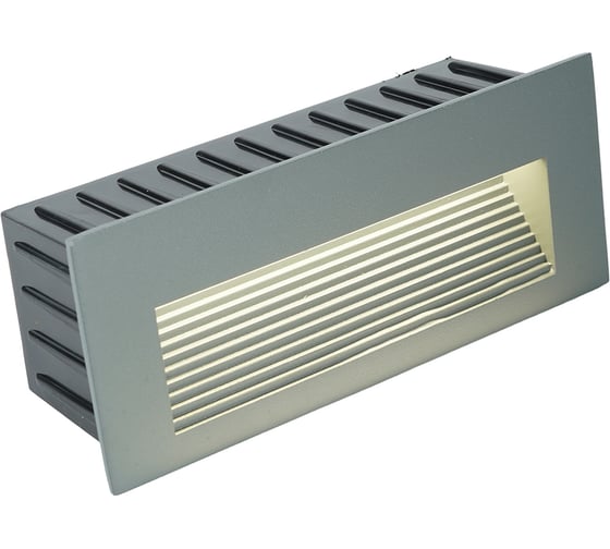 Светильник встраиваемый светодиодный FERON 5W, 4000K, IP65, серый, LN012-1 51955