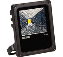 Светодиодный прожектор MAKSILED 10Вт, 900лм, IP65, 4000~5000К, черный, 179х133х57мм ML-FL-FIN-10W