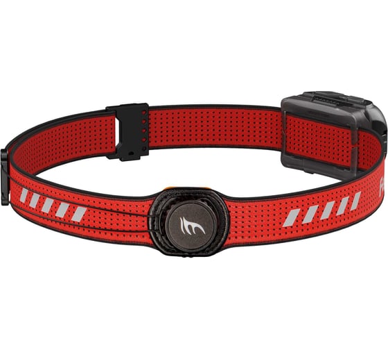 Фонарь налобный Fenix HL18R-T V2.0 черный с красным ремешком HL18R-TV20bk