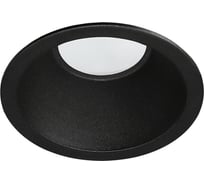 Встраиваемый cветильник WOLTA ACENTO под лампу MR11, с цоколем GU10, IP20, круглый, черный WDL-MR11/03BL-R