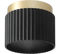 Накладной светильник WOLTA MUSE под лампу GX53, Черный/Золото WSL-GX53/19BG