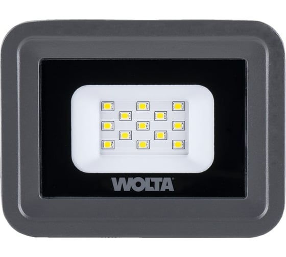 Светодиодный прожектор WOLTA 10Вт 4000К IP65 900 лм WFLS-10W/06 1
