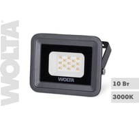 Светодиодный прожектор WOLTA 10Вт 3000К IP65 900 лм WFLY-10W/06