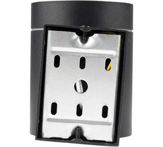 Светильник фасадный Jazzway под лампу с цоколем GX53 PWL 11590 GX53-1 BL черный IP65 230В 5065109