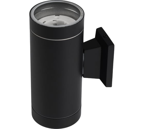 Светильник фасадный Jazzway под лампу с цоколем GX53 PWL 20590 GX53-2 BL черный IP65 230В 5065123
