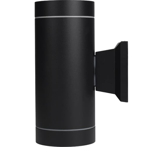 Светильник фасадный Jazzway под лампу с цоколем GX53 PWL 20590 GX53-2 BL черный IP65 230В 5065123