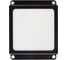 Светильник светодиодный Jazzway PPL 089/G OPAL 9Вт 4000K BLACK IP40 89×89×40 панель встраиваемая для потолка Грильято 5065260 1