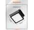 Светильник светодиодный Jazzway PPL 089/G OPAL 9Вт 4000K BLACK IP40 89×89×40 панель встраиваемая для потолка Грильято 5065260 5