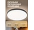 Светильник светодиодный настенно-потолочный Jazzway PPB OPAL 36W 4000K черный d300x55 IP20 5065376 2