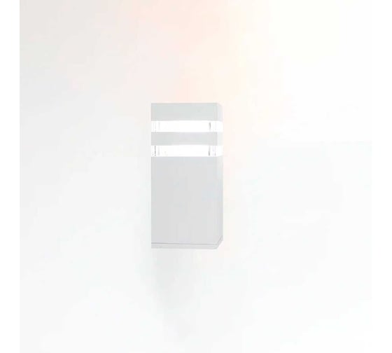 Фасадный уличный светильник накладной General Lighting Systems с двойным боковым рассеивателем серия Гратус, GWL-Е27-M-IP65 662597