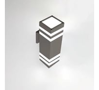 Фасадный уличный светильник накладной General Lighting Systems с двойным боковым рассеивателем серия Гратус, GWL-2Е27-M-IP65 662600