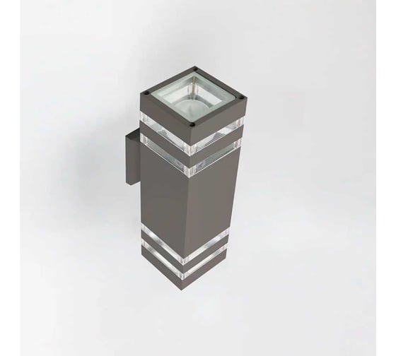 Фасадный уличный светильник накладной General Lighting Systems с двойным боковым рассеивателем серия Гратус, GWL-2Е27-M-IP65 662600