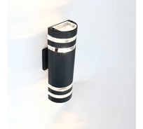 Фасадный уличный светильник накладной General Lighting Systems с двойным боковым рассеивателем серия Потис, GWL-2MR16-GU10-R 662546