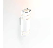 Фасадный уличный светильник накладной General Lighting Systems с двойным боковым рассеивателем серия Потис, GWL-2MR16-GU10-R 662601