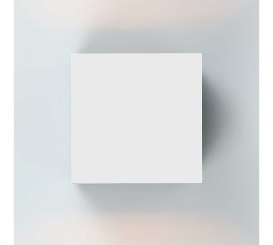 Фасадный уличный светильник накладной General Lighting Systems серия Лайтвэйв, GWL-G9-5-SQUARE-IP65, под лампу G9 до 50Вт 662297