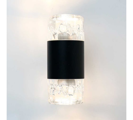 Фасадный уличный светильник накладной General Lighting Systems серия Фрозен, GWL-2MR16-GU10-R-IP65, под 2 лампы GU10 до 50Вт 662572