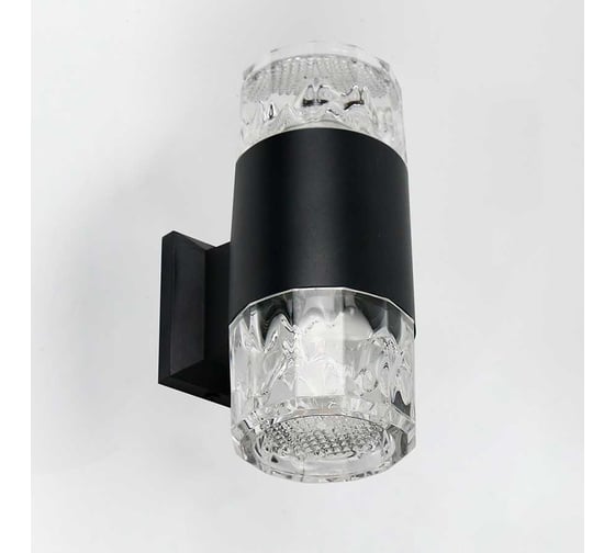 Фасадный уличный светильник накладной General Lighting Systems серия Фрозен, GWL-2MR16-GU10-R-IP65, под 2 лампы GU10 до 50Вт 662572