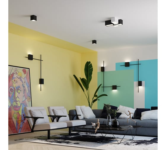 Потолочный накладной светильник ODEON LIGHT LED 10W Roxy 4232/10CL