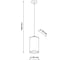 Светильник подвесной TK Lighting Juta 11085 черный/коричневый a070968 4
