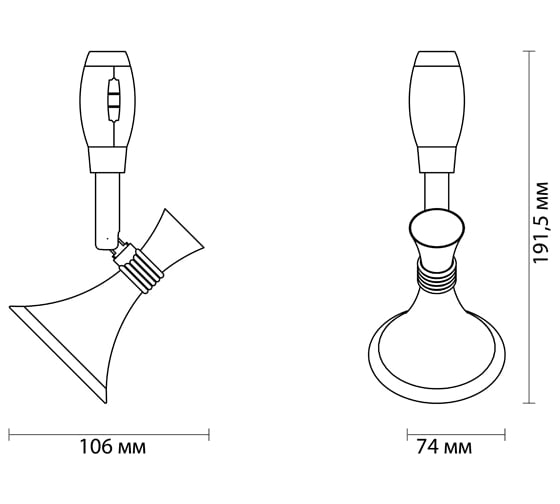 Светильник для гибкого трека ODEON LIGHT LED 7W GONZAGO 3805/1